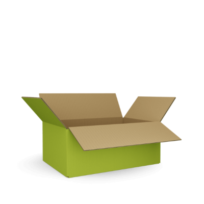 Faltkarton aus Wellpappe